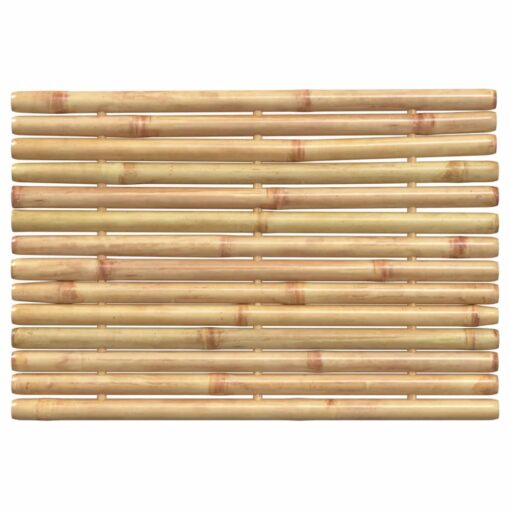 Bath Mats 2 pcs 50x35 cm Bamboo - Image 5